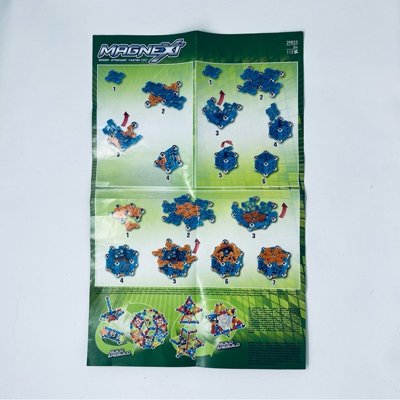 Mega Brands Magnext Set with Instructions, RARE! - Picture 2 of 3